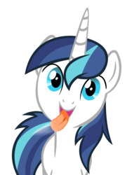 Size: 1280x1679 | Tagged: safe, artist:umbra-neko, shining armor, g4, fourth wall, licking, licking ponies, male, screen, simple background, solo, transparent background, vector
