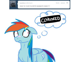 Size: 500x400 | Tagged: safe, rainbow dash, g4, ask, female, solo, tumblr