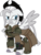 Size: 1136x1497 | Tagged: safe, artist:geekladd, oc, oc only, oc:crystal eclair, cyborg, zebra, zebrasus, fallout equestria, fallout equestria: influx, armor, clothes, cowboy hat, elite riot gear, hat, pipboy, pipbuck, simple background, solo, stetson, terminator, transparent background, trenchcoat
