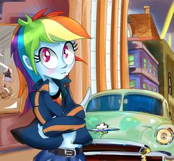 Size: 1260x1170 | Tagged: safe, artist:chrischin, rainbow dash, equestria girls, g4, belly button