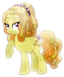 Size: 5000x5986 | Tagged: safe, artist:meteor-spark, adagio dazzle, pony, equestria girls, g4, .svg available, absurd resolution, crystallized, equestria girls ponified, female, ponified, simple background, solo, transparent background, vector