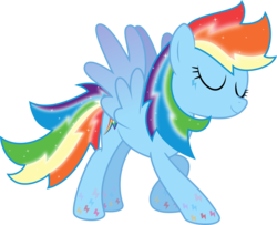 Size: 6151x5000 | Tagged: safe, artist:meteor-spark, rainbow dash, g4, .svg available, absurd resolution, backwards cutie mark, female, rainbow power, simple background, solo, transparent background, vector