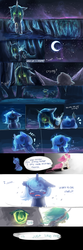 Size: 1000x3000 | Tagged: safe, artist:aquagalaxy, princess celestia, princess luna, queen chrysalis, g4, comic