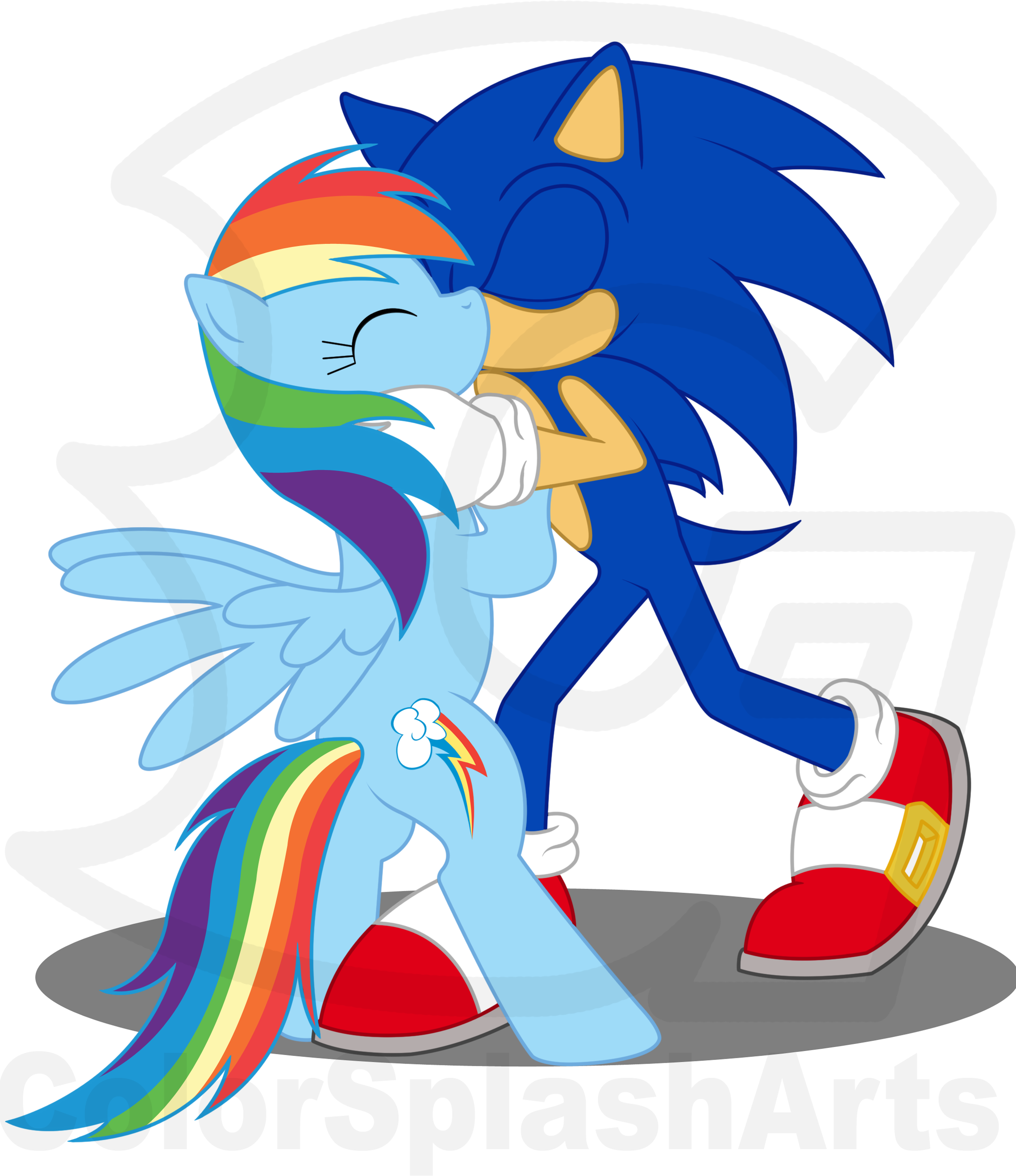 Sonic and female tails kiss Remarkable Sonic and female tails kiss accept. The