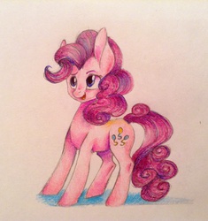 Size: 1820x1936 | Tagged: safe, artist:galaxytwentysix, pinkie pie, g4, female, solo, traditional art