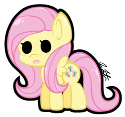 Size: 992x931 | Tagged: safe, artist:j-lin-mlp, fluttershy, g4, chibi, female, solo