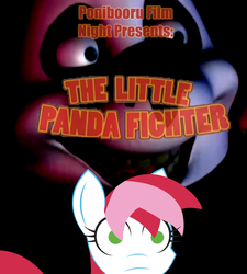 Size: 900x1000 | Tagged: safe, oc, oc only, oc:flicker, ponibooru film night, creepy, nightmare fuel, the little panda fighter, video brinquedo