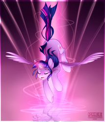 Size: 3000x3500 | Tagged: safe, artist:pheebadohdoh, twilight sparkle, alicorn, pony, g4, female, high res, mare, solo, twilight sparkle (alicorn)