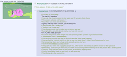 Size: 1366x618 | Tagged: safe, daisy, flower wishes, oc, oc:anon, g4, /mlp/, 4chan, 4chan screencap, bait and switch, cute, greentext, text