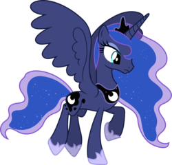 Size: 5790x5560 | Tagged: safe, artist:90sigma, princess luna, alicorn, pony, g4, absurd resolution, crown, female, flying, hoof shoes, jewelry, mare, peytral, regalia, simple background, solo, transparent background, vector