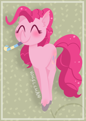 Size: 2480x3508 | Tagged: safe, artist:vogelchan, pinkie pie, g4, female, high res, solo, unshorn fetlocks