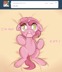 Size: 760x874 | Tagged: safe, artist:haute-claire, ruby pinch, ask ruby pinch, g4, ask, cute, female, filly, solo, tumblr