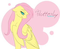 Size: 837x679 | Tagged: safe, artist:risketch, fluttershy, g4, female, pose, solo