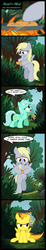 Size: 711x3862 | Tagged: safe, artist:toxic-mario, derpy hooves, lyra heartstrings, spitfire, pegasus, pony, comic:toxic-mario's derpfire shipwreck, g4, apple fritter (food), belly, blank flank, comic, derpfire, female, food, mare, mundane utility, spitfiery, spitfire's hair is fire, upset, walking campfire