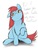 Size: 1536x2048 | Tagged: safe, artist:fluffsplosion, fluffy pony, existential crisis