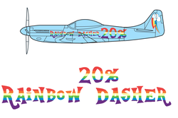 Size: 1259x842 | Tagged: safe, rainbow dash, g4, concept art, p-51 mustang