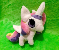 Size: 1280x1075 | Tagged: safe, artist:glacidea, princess cadance, g4, chibi, cute, irl, photo, plushie