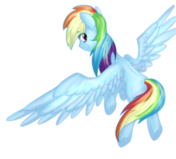 Size: 1200x1086 | Tagged: safe, artist:psychotwi, rainbow dash, g4, female, flying, solo