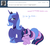 Size: 646x600 | Tagged: safe, artist:lulubell, princess luna, twilight sparkle, ask princess luna, g4, ask, female, lesbian, s1 luna, ship:twiluna, shipping, simple background, tumblr, white background