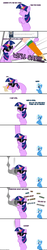 Size: 1050x5600 | Tagged: safe, artist:navitaserussirus, trixie, twilight sparkle, genie, pony, unicorn, asktwixiegenies, g4, comic, female, lesbian, mare, pencil, ship:twixie, shipping, sunglasses, wedding