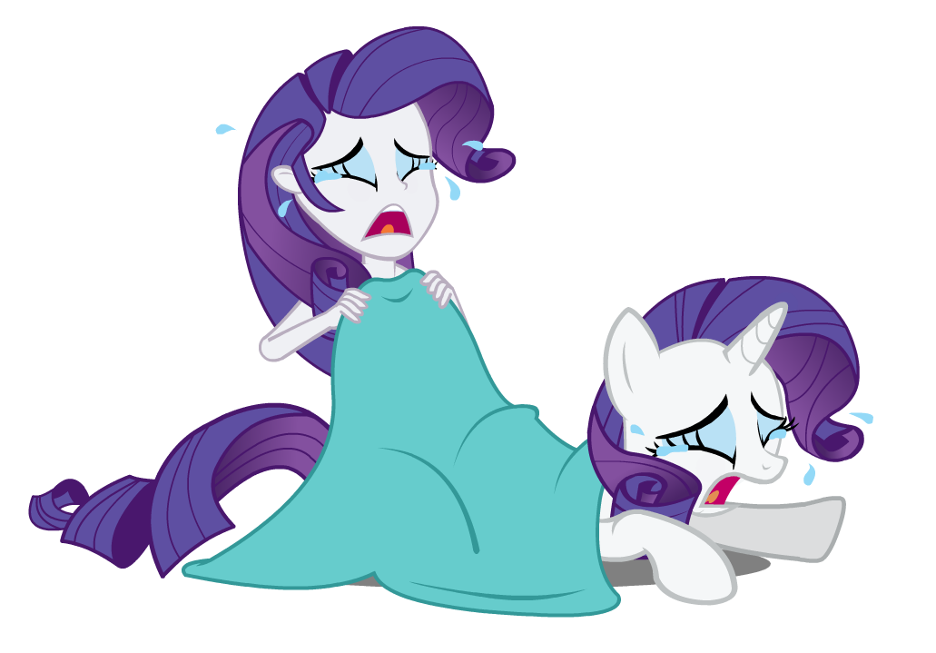 Rarity Crying