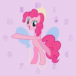 Size: 512x512 | Tagged: safe, pinkie pie, g4, android wear, smartwatch, watch, watchface