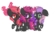 Size: 3800x2500 | Tagged: safe, artist:law44444, apple bloom, scootaloo, sweetie belle, changeling, g4, changeling crusaders, changelingified, cutie mark crusaders, high res, pink changeling, purple changeling, raised hoof, red changeling, scootaling, simple background, species swap, sweetiling, transparent background, trio