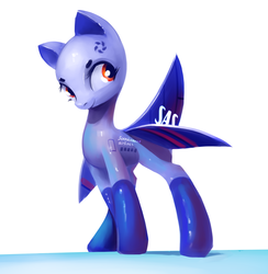 Size: 1633x1672 | Tagged: safe, artist:qweeli, oc, oc only, original species, plane pony, pony, plane, solo