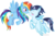 Size: 1024x672 | Tagged: safe, artist:sparkle-bliss, rainbow dash, soarin', g4, backwards cutie mark, blushing, female, male, ship:soarindash, shipping, simple background, straight, transparent background