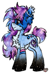 Size: 759x1118 | Tagged: safe, artist:php166, oc, oc only, oc:galaxis, pony, unicorn, cutie mark, female, horn, mare, solo
