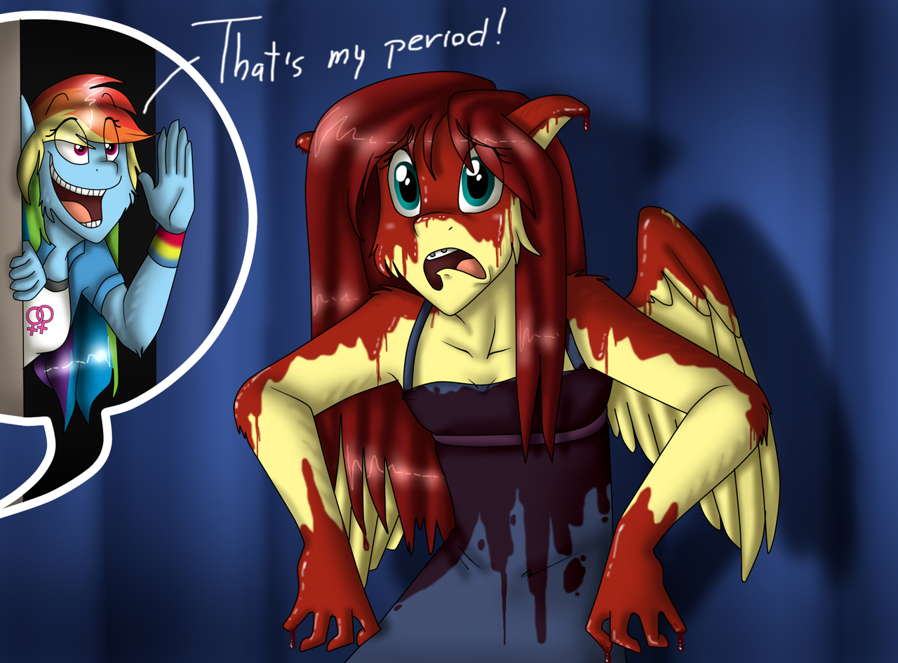 Grotesque Suggestive Artist Namygaga Fluttershy Rainbow Dash Anthro Mov Shed