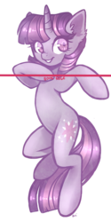 Size: 600x1200 | Tagged: safe, artist:hawthornss, twilight sparkle, g4, bookmark, female, solo