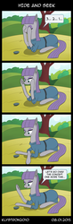 Size: 1480x4500 | Tagged: safe, artist:klystron2010, boulder (g4), maud pie, g4, 4koma, comic, hide and seek