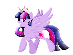 Size: 1024x768 | Tagged: safe, artist:le-poofe, twilight sparkle, alicorn, pony, g4, female, mare, solo, twilight sparkle (alicorn)