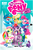 Size: 1048x1584 | Tagged: safe, artist:amy mebberson, idw, angel bunny, applejack, fluttershy, pinkie pie, rainbow dash, rarity, spike, twilight sparkle, alicorn, pony, g4, cover, female, hot topic, idw advertisement, mane seven, mane six, mare, rankin-bass, style emulation, twilight sparkle (alicorn), winter