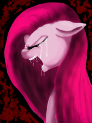 Size: 1920x2560 | Tagged: safe, artist:katie1234585, pinkie pie, earth pony, pony, g4, female, pinkamena diane pie, solo