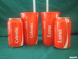 Size: 3968x2976 | Tagged: safe, artist:roger334, princess celestia, princess luna, g4, can, coca-cola, coke, drink, high res, label, photo, share a coke, soda, spanish