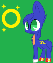 Size: 675x802 | Tagged: safe, artist:swaggirl585, pony, male, ponified, solo, sonic the hedgehog, sonic the hedgehog (series)