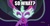 Size: 540x281 | Tagged: safe, sci-twi, twilight sparkle, equestria girls, g4, my little pony equestria girls: friendship games, discovery family logo, exploitable meme, meme, midnight sparkle, solo