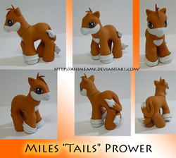 Size: 700x628 | Tagged: safe, artist:animeamy, pony, g3, customized toy, irl, male, miles "tails" prower, photo, ponified, solo, sonic the hedgehog (series), toy