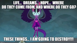 Size: 892x500 | Tagged: safe, edit, edited screencap, screencap, sci-twi, twilight sparkle, equestria girls, g4, my little pony equestria girls: friendship games, female, final fantasy, final fantasy vi, image macro, kefka palazzo, meme, midnight sparkle, midnight sparkle's lines, solo