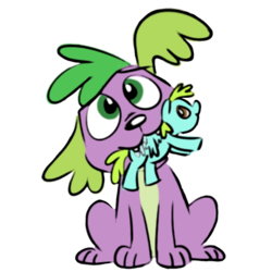 Size: 512x512 | Tagged: safe, spike, spike the regular dog, whoa nelly, dog, equestria girls, g4, my little pony equestria girls: friendship games, colored, deleted scene, male, plushie, pony plushie, simple background, solo, trace, transparent background