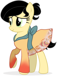 Size: 1024x1364 | Tagged: safe, artist:p-b-jay, oc, oc only, oc:rosie rivet, earth pony, pony, female, mare, solo