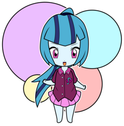 Size: 16120x16468 | Tagged: dead source, safe, artist:owlisun, sonata dusk, equestria girls, g4, absurd resolution, chibi, cute, female, simple background, solo, sonatabetes, transparent background, vector