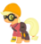 Size: 2500x2715 | Tagged: safe, artist:avastindy, applejack, g4, engineer, engineer (tf2), female, high res, simple background, solo, team fortress 2, transparent background, vector
