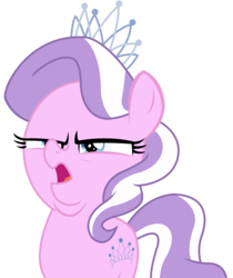 Size: 3172x3772 | Tagged: safe, artist:sketchmcreations, diamond tiara, crusaders of the lost mark, g4, arin hanson face, double chin, faic, female, high res, open mouth, simple background, solo, transparent background, vector