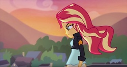 Size: 1280x679 | Tagged: safe, screencap, sunset shimmer, equestria girls, g4, my little pony equestria girls: rainbow rocks, my past is not today