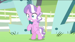 Size: 1920x1080 | Tagged: safe, screencap, diamond tiara, earth pony, pony, crusaders of the lost mark, g4, bipedal, female, solo