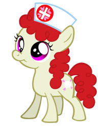 Size: 4300x5082 | Tagged: safe, alternate version, artist:atmospark, nursery rhyme, twist, earth pony, pony, g4, absurd resolution, alternate design, female, filly, simple background, solo, transparent background, vector