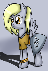 Size: 619x911 | Tagged: safe, artist:pinckypaint, derpy hooves, pegasus, pony, g4, female, mare, solo